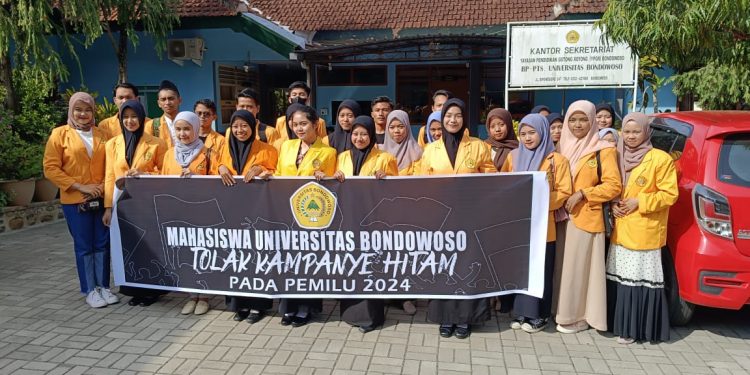 Mahasiswa di Bondowoso Tolak Kampanye Hitam dan Penyebaran Berita Hoaks