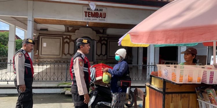Polres Tabanan Gelar Patroli  Power On Hand di Wilkum Polres Tabanan Jaga Stabilitas