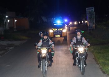 Sinergitas TNI, Polri, dan Satpol PP dalam Patroli “Blue Sky Patrol” Polres Bengkulu Utara Mewujudkan Kamtibmas Kondusif Menuju Pemilu 2024