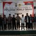 Hadiri Deklarasi Pemilu Damai, Kapolres Kediri Kota Berpesan Masyarakat Ikut Jaga Kamtibmas