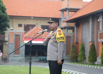 Pimpin Apel Pagi, Wakapolda Bali Tekankan Kedisiplinan Personel