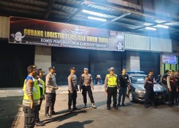 Blue Light Patrol Gabungan Tiga Pilar, Jaga Kamtibmas Tetap Kondusif Jelang Pemilu 2024