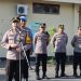 Kapolres Kediri Kota Pimpin Apel Pagi di Polsek Kota