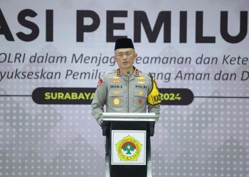 Polda Jatim Bersama DPW LDII Gelar Deklarasi Pemilu Damai