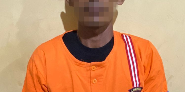 Sempat Buron, Terduga Pencabulan Anak Bawah Umur di Tulang Bawang Barat Ditangkap Polisi.