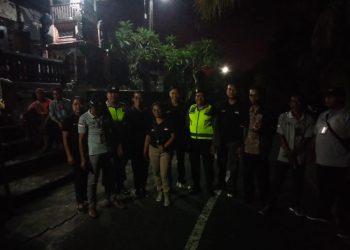 Personil OMB Polres Tabanan Atensi Pengamanan Kampanye & Simakrama Wilkum Selemadeg