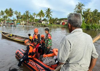 Andi Ibrahim Ditemukan Dalam Keadaan Meninggal Dunia Setelah Tenggelam di Sungai Parit Pangeran