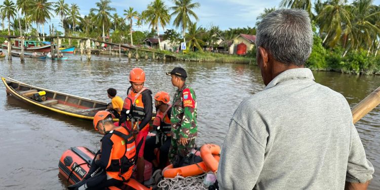 Andi Ibrahim Ditemukan Dalam Keadaan Meninggal Dunia Setelah Tenggelam di Sungai Parit Pangeran