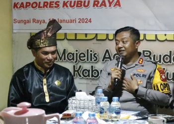 Kapolres Kubu Raya Jalin Silaturahmi dengan Perkumpulan Merah Putih