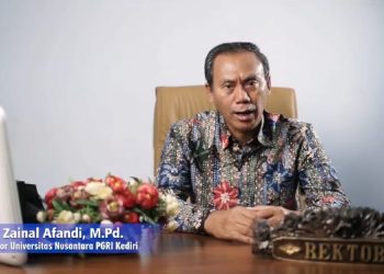 Rektor UNP Dr. Zainal Afandi, M.Pd Ajak Masyarakat Kota Kediri Suskseskan Pemilu Damai 2024