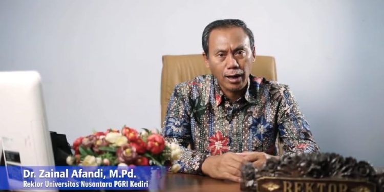Rektor UNP Dr. Zainal Afandi, M.Pd Ajak Masyarakat Kota Kediri Suskseskan Pemilu Damai 2024