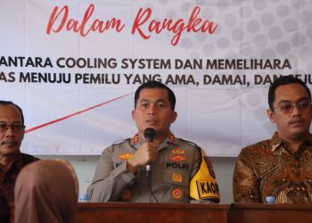 Polres Nganjuk Gelar Program NCS dalam Rangka Harkamtibmas menuju Pemilu 2024 yang Aman, Damai, dan Sejuk.