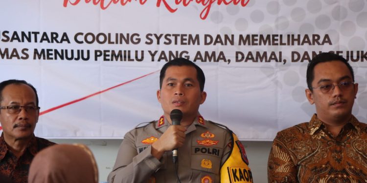 Polres Nganjuk Gelar Program NCS dalam Rangka Harkamtibmas menuju Pemilu 2024 yang Aman, Damai, dan Sejuk.