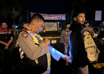 Polres Kediri Kota, Tingkatan Patroli dan Razia Malam Jelang Pemilu 2024