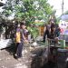 Jum at Curhat Polres Blitar Kota Gandeng Perguruan Silat Se-Blitar Raya Bersihkan Aliran Sungai