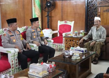Jumat Curhat Polres Nganjuk bersama Santri Pomosda At -Taqwa Tanjunganom, Kapolres Sampaikan Pesan Kamtibmas
