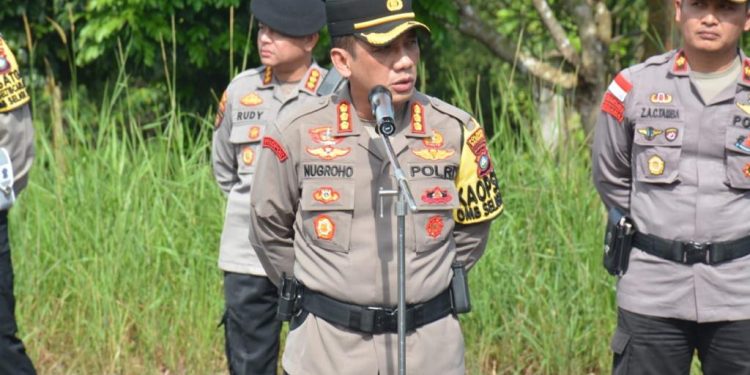 POLDA KEPRI AMANKAN KEGIATAN SILATURAHMI RELAWAN DI KOTA BATAM
