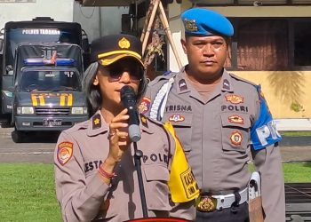 Kasatgas Ban Ops Pimpin Apel OMB, Harkamtibmas tugas Pokok bersama