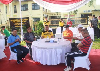 Dandim 0426 Ikut Meriahkan Car Free Day di Tuba