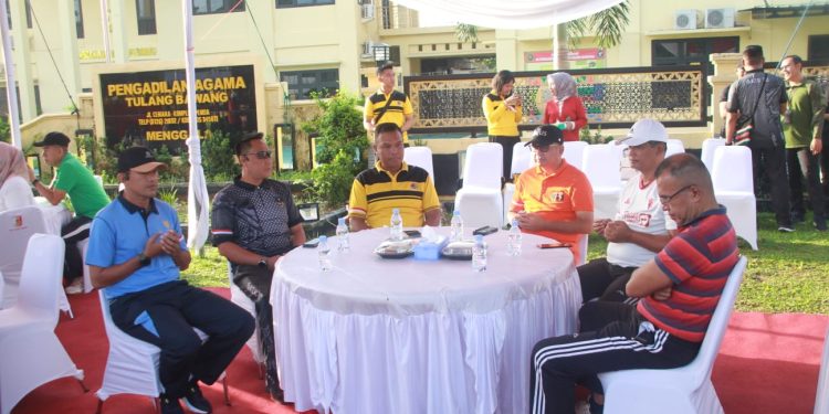 Dandim 0426 Ikut Meriahkan Car Free Day di Tuba