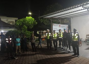 Blue Light Patrol Gabungan Tiga Pilar, Amankan Kamtibmas Malam Hari