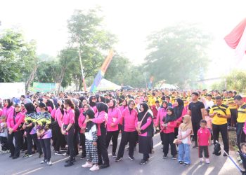 Launcing Car Free Day di Tulang Bawang, AKBP James Mendapat Apresiasi Dari Pj. Bupati