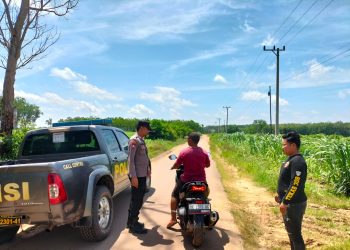 Antisipasi Gangguan Kamtibmas Di Hari Libur, Samapta Polsek Gunung Agung Gelar Patroli.