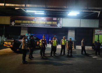 Cegah Terjadinya Gangguan Keamanan, Polres Tabanan Tingkatkan Blue Light Patrol