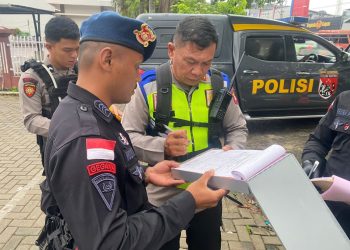 Tim Satgas Jibom Satbrimob Polda Kalbar Sterilisasi Lokasi Kegiatan Capres Nomor Urut 2