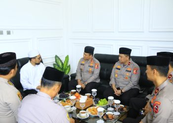 Silaturahmi dengan Kaops NCS, UAH Imbau Jaga Persatuan dan Kedamaian Jelang Pemilu