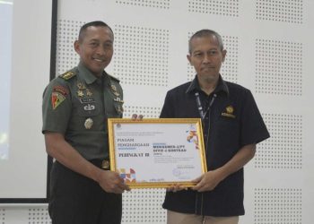Menarmed 2 Kostrad Raih Penghargaan KPPN Malang sebagai Satker Kinerja Pelaksanaan Anggaran Terbaik