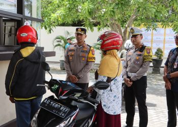 Kunjungi Samsat, Kapolres Tulungagung Pastikan Pelayanan yang Optimal