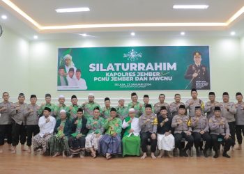 Polres Jember Gandeng Tokoh Ulama Wujudkan Kondusifitas Pemilu 2024
