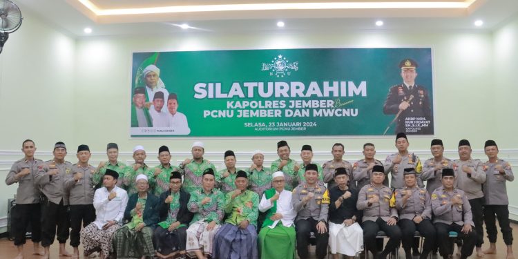 Polres Jember Gandeng Tokoh Ulama Wujudkan Kondusifitas Pemilu 2024