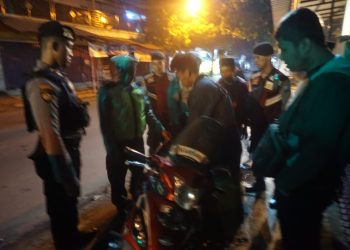 Intensifkan Razia Knalpot Brong, Kapolsek Mojoroto Pimpin Razia Gabungan Cipta Kondisi Masa Kampanye Terbuka