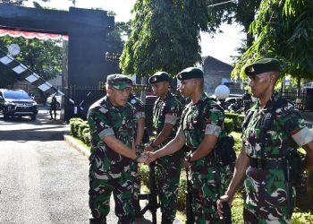 Gubernur Akademi Militer Tinjau Latihan OJT Taruna Tk. IV/Sermatutar TP. 2023/2024