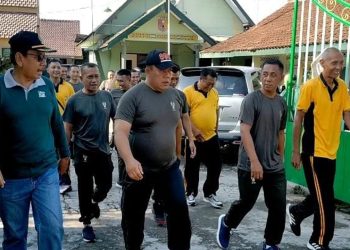 Tingkatkan Sinergitas Di Wilayah, Koramil 0808/16 Talun Gelar Apel Bersama