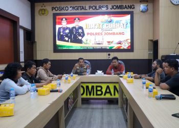 Polres Jombang Gelar Jumat Curhat dengan Jurnalis IJTI Munculkan Gagasan Baru