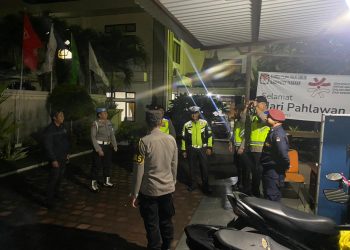 Polres Tabanan Tingkatkan Blue Light Patrol, Cegah Kerawanan Menjelang Pemilu 2024