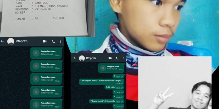 Waspada diduga Penipuan Menawarkan Kredit Sepeda Motor wartawan pun jadi korbannya !!