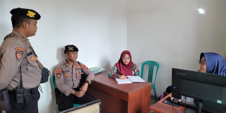 Gelar Patroli Dialogis ke Kantor PPS, Kasat Samapta Polres Tulang Bawang Paparkan Tujuannya