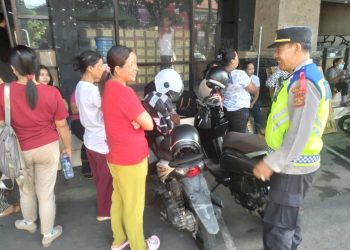 Sambangi Masyarakat & Objek Vital Pemilu 2024 , Sub Satgas Binmas OMB Agung 2024 himbauan Kamtibmas agar Kondusif