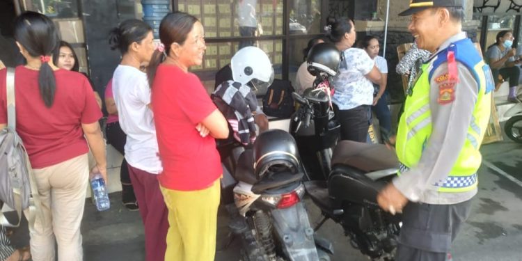 Sambangi Masyarakat & Objek Vital Pemilu 2024 , Sub Satgas Binmas OMB Agung 2024 himbauan Kamtibmas agar Kondusif