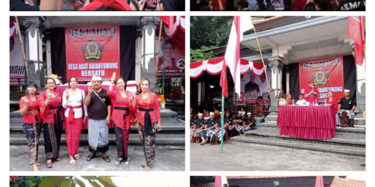 Deklarasi Abiantuwung Bersatu Dukung Caleg PDI Perjuangan Sagung Ani Ariani Dan Siap Menangkan Ganjar – Mahfud