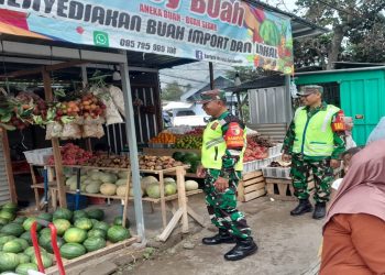 Jelang Pemilu 2024, Anggota Koramil Jajaran Kodim 0808/Blitar Tingkatkan Patroli Keamanan Di Wilayah Masing-Masing
