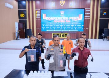 Polres Blitar Kota Ungkap Narkoba, Dua Pengedar dan Puluhan Ribu Pil Doubel L Diamankan