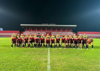 Polres Blitar Kota dan Kodim 0808 Lakukan Laga Sepak Bola Persahabatan
