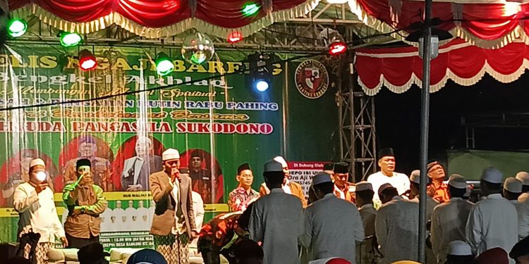 Ranting Pemuda Pancasila ( PP )Desa Bangsri  Kecamatan Sukodono – Sidoarjo Gelar Pengajian Rutinan  ” Bengkel Akhlak ” Meriah