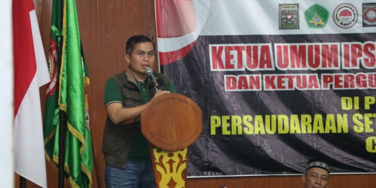 Silaturahmi IPSI Nganjuk, Kapolres Ajak Perguruan Silat Jaga Ketertiban dan Soliditas Menjelang Pemilu 2024