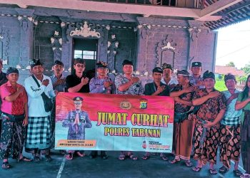 Jumat Curhat Polres Tabanan Sambangi Warga Subamia Tampung Curhatan Warga 